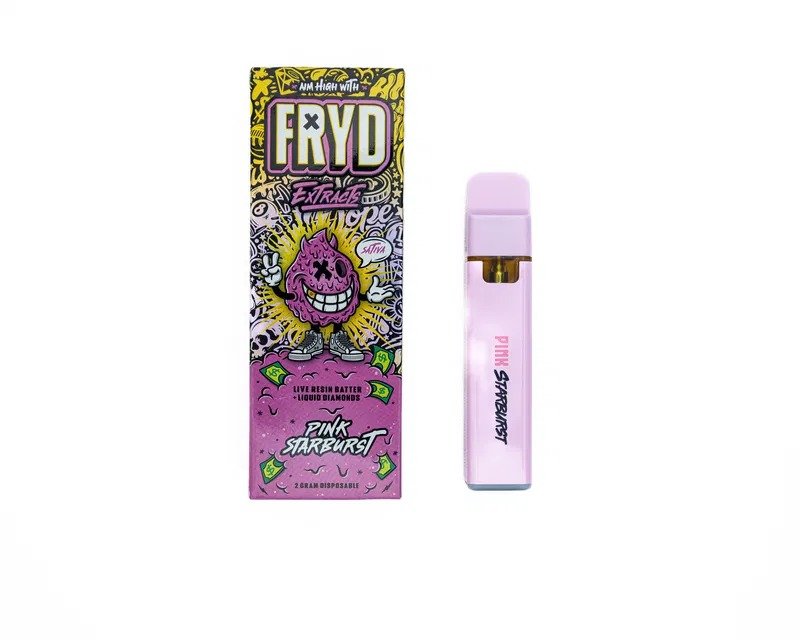 fryd pink starburst fryd pink starburst